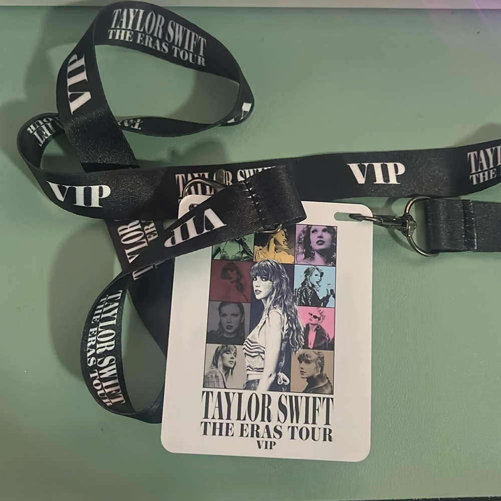 Taylor Swift Era’s Tour VIP lanyard